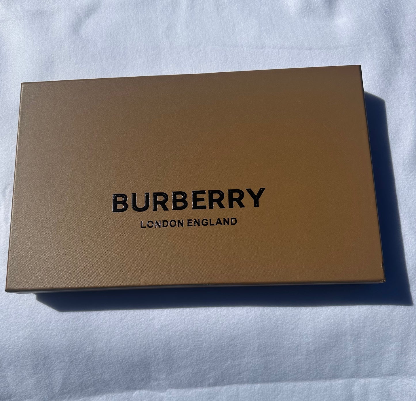 Burberry Classic Check Cashmere Fringe Scarf – Camel, Black & Red