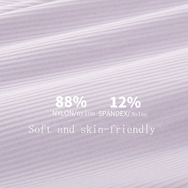 Ribbed Sleeveless Yoga Vest with Chest Pad for Women