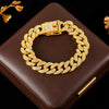 Cuban Link Rhinestone Jewelry: Necklaces, Bracelets & Sets