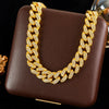 Cuban Link Rhinestone Jewelry: Necklaces, Bracelets & Sets