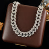 Cuban Link Rhinestone Jewelry: Necklaces, Bracelets & Sets