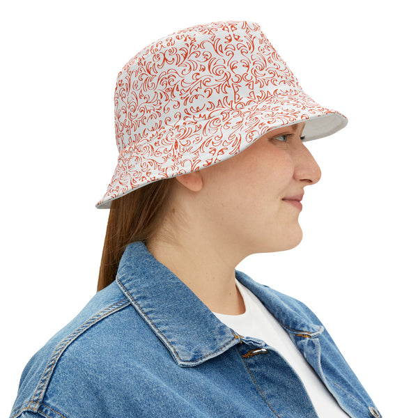 Bucket Hat Floral Deco