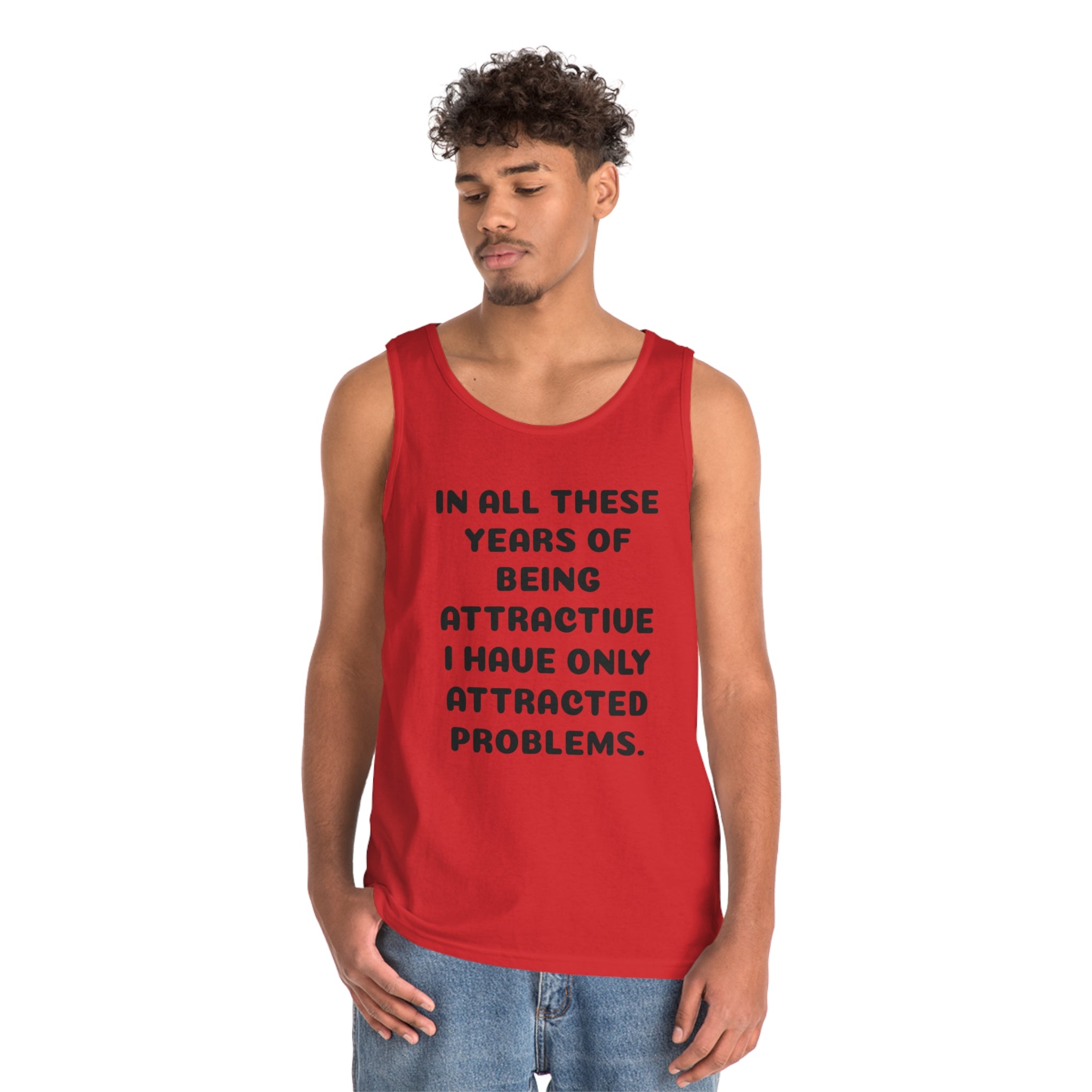 Unisex Heavy Cotton Attractive Tank Top