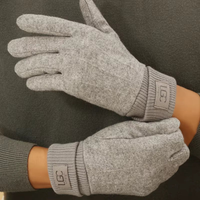 Winter Cashmere Gloves for Women Warm Touch Screen Gloves Men Gloves Outdoor Cold Protection Cycling Thick Full Finger Mittens