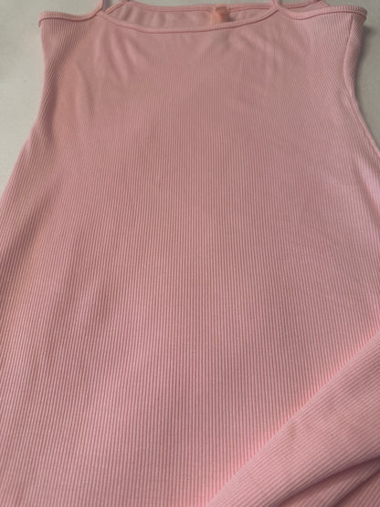 SKIMS Soft Ribbed Maxi Slip Dress – Blush Pink
