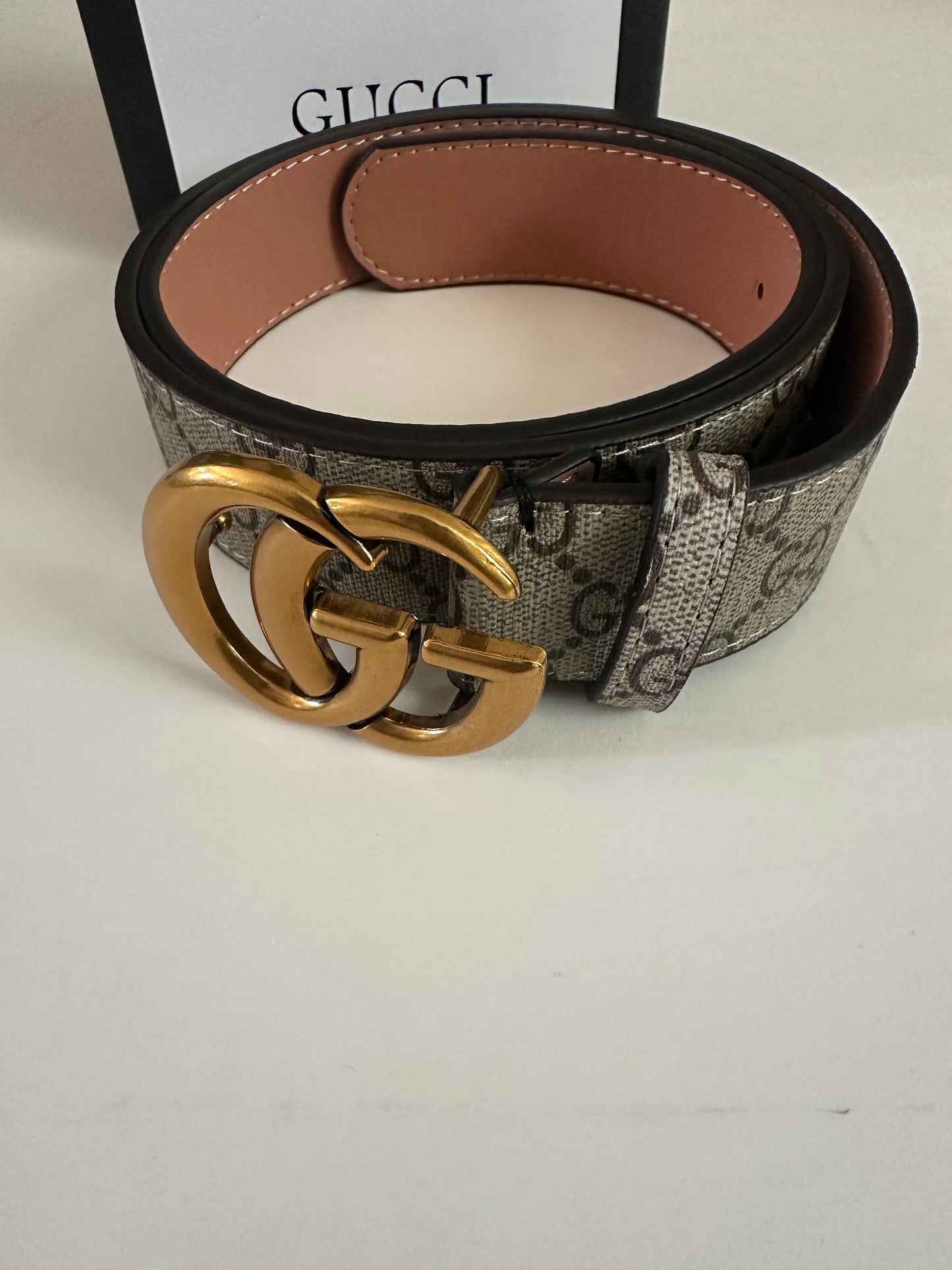 GG Canvas Designer Belt