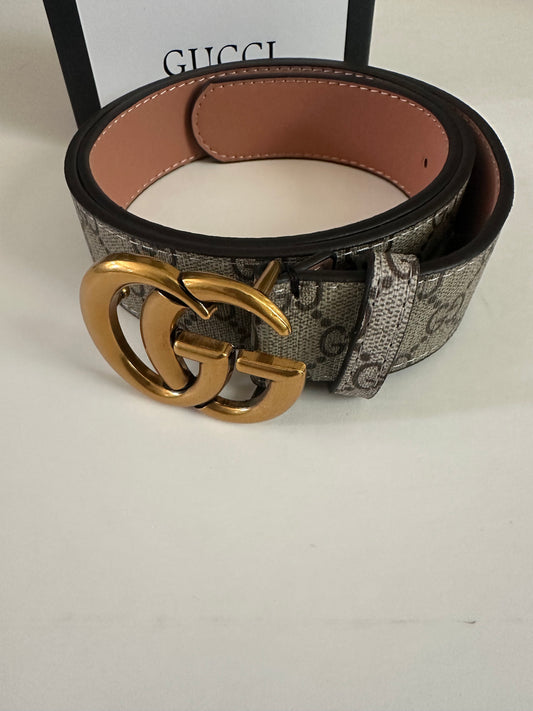 GG Canvas Designer Belt