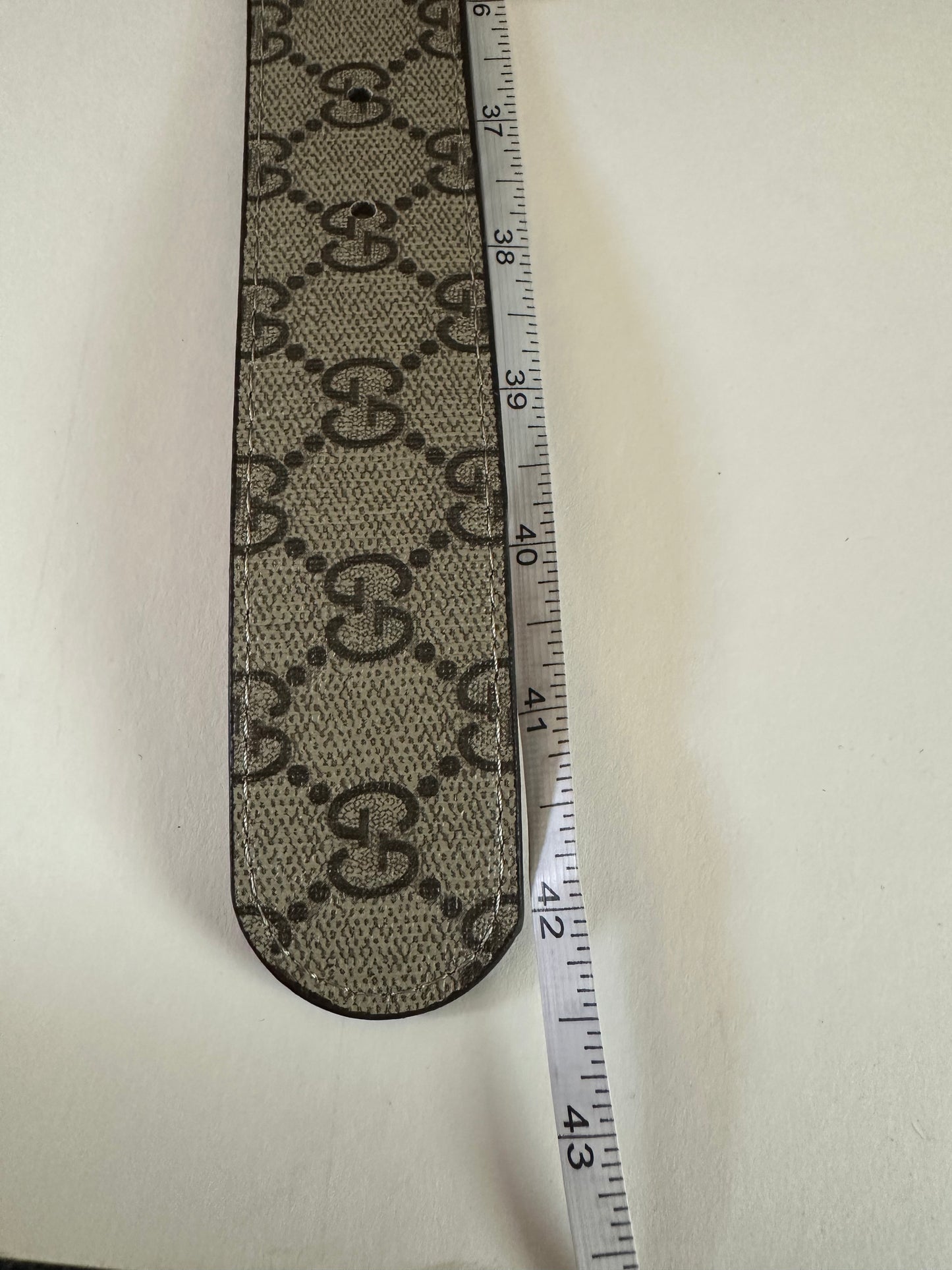 GG Canvas Designer Belt
