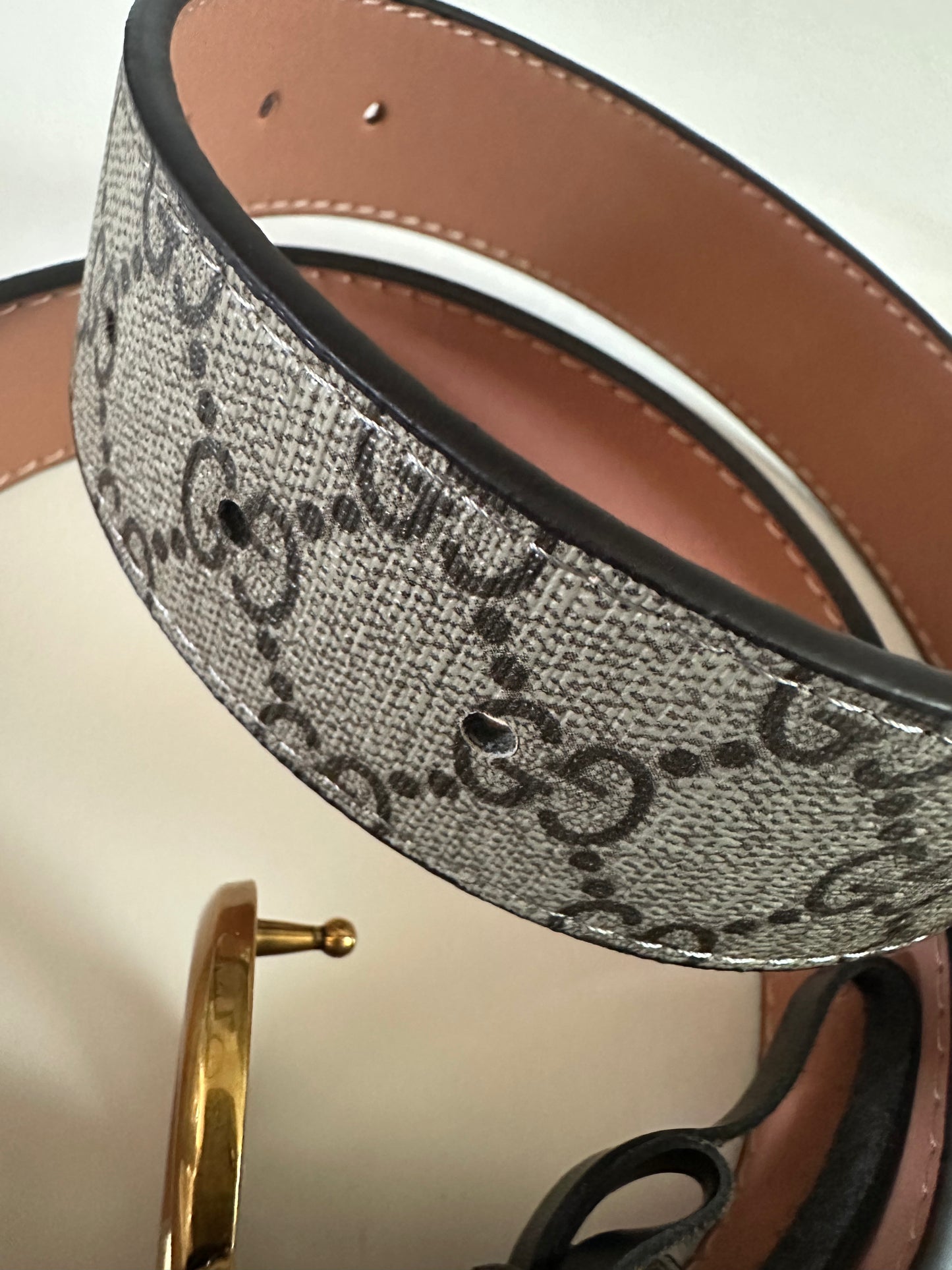 GG Canvas Designer Belt
