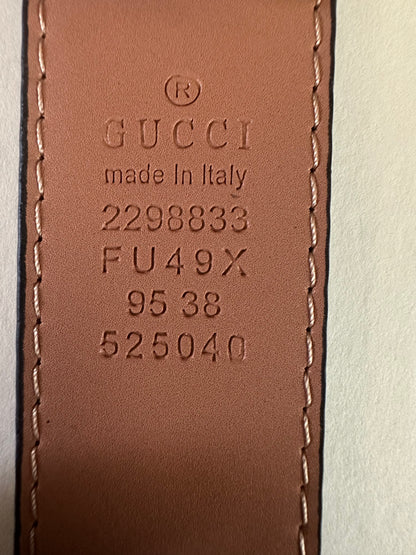 GG Canvas Designer Belt