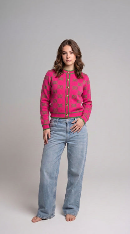Gucci GG Monogram Cardigan