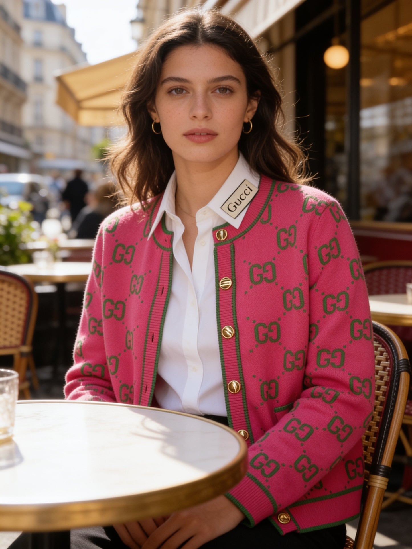 Gucci GG Monogram Cardigan