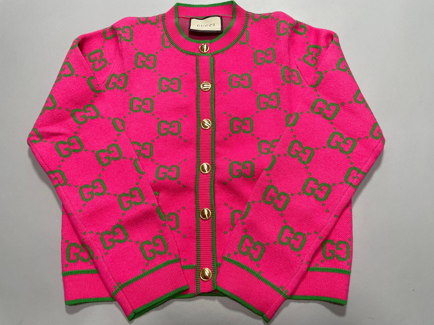 Gucci GG Monogram Cardigan