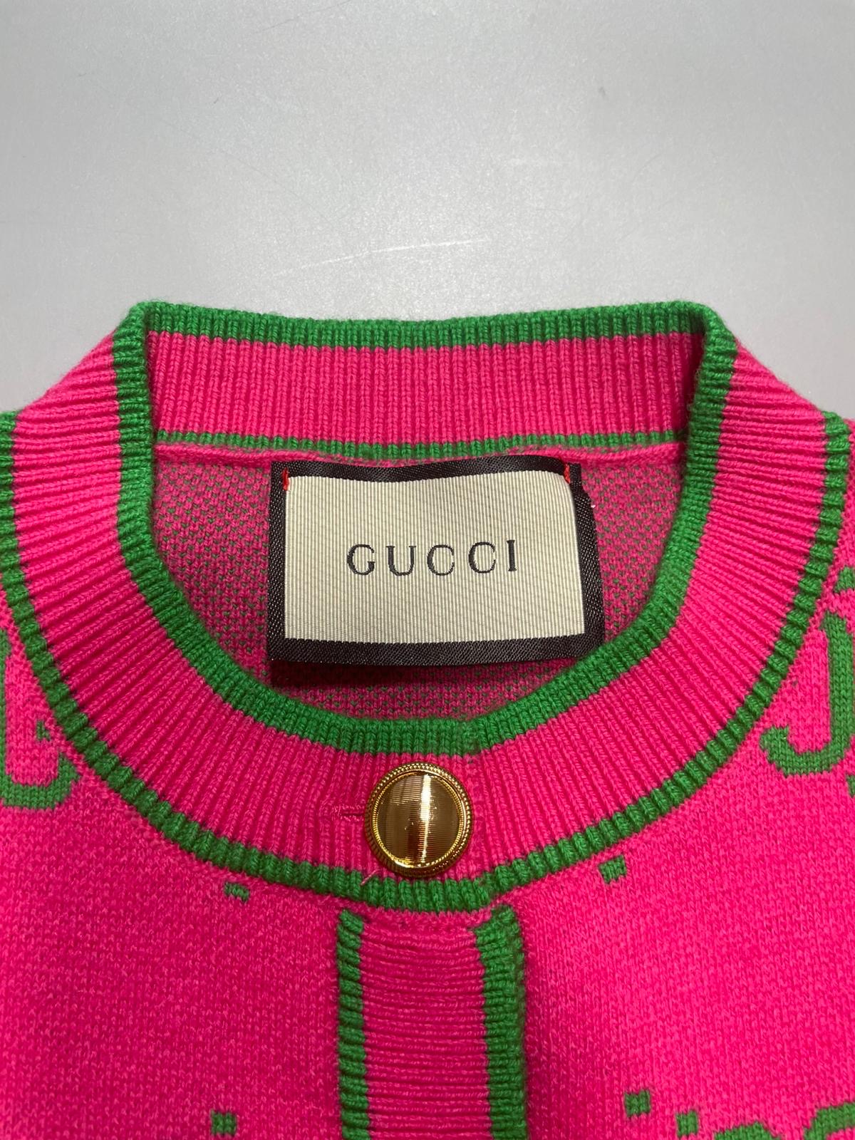 Gucci GG Monogram Cardigan