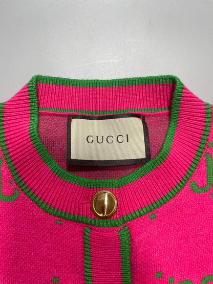Gucci GG Monogram Cardigan
