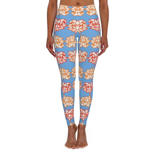 Women's Floral Burst Spandex Leggings